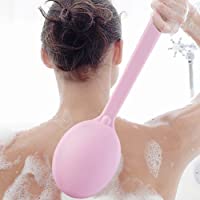 Cepillo espalda - baño ducha cuerpo cepillo cerdas naturales con largo mango del cuerpo
